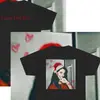 Camiseta con Póster de la Gira de Estadios 2025 de Lana Del Rey en Reino Unido e Irlanda