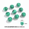 Cuentas sueltas de lapislázuli natural, cuentas redondas, accesorios para pulseras DIY, materiales para ensartar, cuentas de cristal azul para pulseras