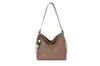 Nova bolsa versátil de cor sólida, estilo relaxado, grande capacidade, para mulheres, nova bolsa de ombro, crossbody, tote, casual para trabalho