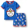 Roupa de Casa de Algodão para Menino de Manga Curta do Homem-Aranha Roupas Infantis Traje Primavera e Verão Roupas de Ar Condicionado Pijama Infantil Cartoon