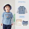 [Compra 2 artículos, obtén 5 yuanes de descuento] Camiseta de manga larga para niñas, Camiseta interior para niños, Ropa de otoño para niños de 3 años, Top de otoño