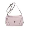 Bolsa de Ombro Feminina Simples e Versátil, Bolsa Transversal Fashion e Casual, Bolsa de Nylon Repelente à Água, Pequena Bolsa Casual Transfronteiriça