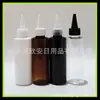 Botella PET de boca de aguja de 120 ml botella de tapa de aguja para aceite esencial botella de boca de aguja para inyección de agua botella de tapa de aguja para medicina líquida de 120 ml botella para pintura con arena