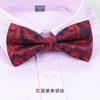 Gravata borboleta para casamento masculino coreano noivo padrinho de casamento gravata borboleta masculina britânica vinho vermelho gravata borboleta