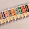 Etiqueta de Color Amarillo Oscuro Xiaoxiangyun Mini Aromaterapia Ganso Pera Tienda de Campaña Fragancia Placa Antiadherente Arena de Incienso Sándalo Hogar Oficina Sala de Té Incienso