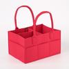 Bolsa de Fieltro Colorida Plegable Portátil Bolsa de Almacenamiento de Pañales Bolsa de Mamá Caja de Almacenamiento de Ropa para Biberones Bolsa de Viaje
