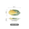 Estilo japonês Creative Bowl Cute Tableware Cerâmica Vegetais e Frutas Salad Bowl Sobremesa Doméstica Prato Prato Forma Prato Personalizado