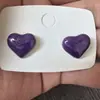 Pendientes Clásicos de Amor Explosivos de Nicho Estilo Coreano Diseño Francés Súper de Hada Moda Simple Joyería para Orejas Versátil de Gama Alta