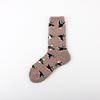 Calcetines de Dibujos Animados Anime Japonés Calcetines Casuales Deportivos Jacquard de Algodón para Mujer Calcetines de Media Caña para Pareja Calcetines de Moda Calcetines Largos para Hombre