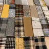 Tecido DIY Série de Cores Maillard Tecido Artesanal Série Marrom Outono e Inverno Cor Caramelo Caixa Surpresa Acessórios de Cabelo Patchwork Misturado