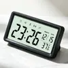 Nuevo Reloj Calendario de Pantalla Grande Despertador Electrónico Termómetro Silencioso Despertador de Mesita de Noche para Estudiantes Calendario Perpetuo Digital Simple