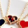 Joias Frescas Estilo Coreano Trevo de Quatro Folhas Branco Coração de Pêssego Coração Pulseira Pulseira Atacado de Pequenas Mercadorias de Yiwu