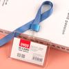 Cubierta acrílica para tarjeta de trabajo, tarjeta de empleado, tarjeta de fábrica, permiso de trabajo, lanyard, tarjeta de trabajo transparente, tarjeta personalizada para estudiante, tarjeta escolar, cubierta para tarjeta de comida