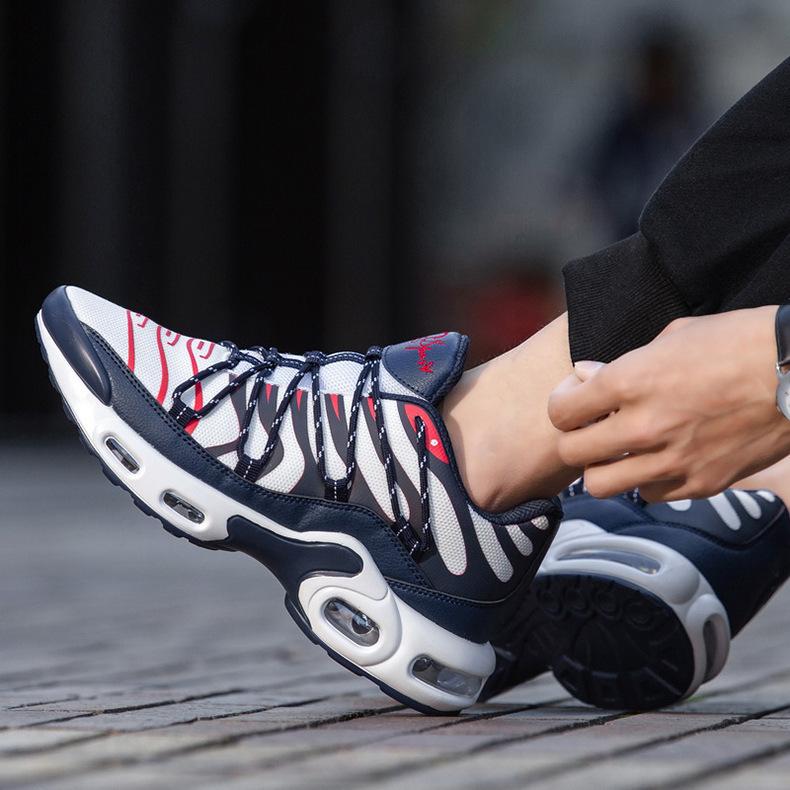 男鞋大码飞织运动鞋透气