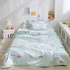 Edredón de Verano de Dibujos Animados para Niños Clase A 50% Lyocell Tencel de Comercio Exterior, Lavable a Máquina de Fibra de Soja, Edredón Delgado de Verano Refrescante con Sensación de Frescura