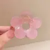 Grampo de cabelo suave estilo coreano para mulheres, estiloso, doce, de alta aparência, elegante, novo grampo tubarão 2026 para a parte de trás da cabeça