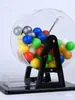 Máquina de Loteria Manual Bola de Duas Cores Sorteador de Números Máquina de Atividade de Entretenimento para Reunião Anual Máquina Sorteadora de Números de Tanque de Peixes Máquina Sorteadora de Números