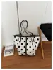 Bolsa de Mano Grande de Gran Capacidad para Mujer 2026 Nueva Versátil Bolsa de Lunares Casual Moda Bolsa para Viajes al Trabajo Bolso de Hombro Único