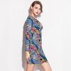 2025 Estilo Quente Sexy Feminino Decotado Revelador de Busto Saia Feminina Emagrecedora Justa ao Quadril Vestido Dropshipping