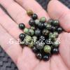Contas redondas de Jade Xizang Contas soltas de Jade Jade serpentina verde escuro 8mm pulseira colar acessórios de joalheria contas