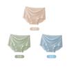 Braguitas de verano finas de modal seda de hielo sin costuras con entrepierna de algodón antibacteriano, cintura transpirable para mujer