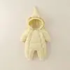 Ropa para recién nacidos, Monos para bebé, Ropa de salida para bebé de otoño e invierno, Ropa de invierno, Ropa gruesa para gatear, Ropa nueva y cálida