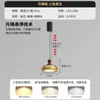 Lámpara de araña para restaurante estilo francés de mediados de siglo Lámpara de mesa de comedor de vidrio estética retro Song Dynasty Lámpara de araña personalizable para bar