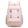 Proteção Natural de Peixe Suporte Costas Mochila Escolar Infantil Alunos do Ensino Fundamental Mochila de Costas Duplas Meninos Meninas Estilo Britânico Novo