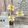 Flores Artificiales de Iris Simuladas de 3 Cabezas para Ramos de Boda, Flores Hechas a Mano de Alta Gama para Paisajismo de Salones de Boda, Paredes de Flores DIY, Arreglos de Piso