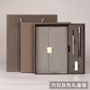 Cuero Sintético Oficina Negocios 70% de Descuento Cuaderno Gama Alta Caja de Regalo Set Hebilla Magnética Bloc de Notas para Escribir Manual