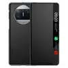Adequado para Huawei MateX5 Tela Dobrável Couro Nappa Capa de Celular Suporte Couro de Vaca Resistente a Quedas Capa Flip Capa Protetora para Homens