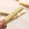 10 pinzas de bambú pinzas para ropa de bambú muebles multiusos secado pinza de bambú suministro de un yuan al por mayor