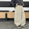 Ropa para Niños Tongku 2026 Otoño Nuevo Elegante Bolsillo Tridimensional Pantalones de Niño Versátiles Algodón Puro Pantalones Cargo para Niños Modernos