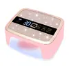 Nova Lâmpada de Fototerapia para Unhas com Armazenamento de Energia Ss10 168W Alta Potência Secagem Rápida Lâmpada de Cozimento para Unhas Portátil para Salões de Unhas
