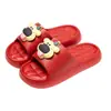 Lindas pantuflas de cachorro para mujer, sandalias de plataforma de suela gruesa para usar al aire libre, pantuflas para el hogar en interiores, zapatos de playa para hombre