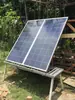 Sistema de Geração de Energia Solar para Uso Doméstico 220V Completo Painel Fotovoltaico Externo Sistema de Bateria de Armazenamento Off-Grid 1000W