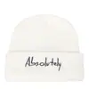 Gorra sin visera con letra bordada otoño e invierno gorro de lana tejido comercio exterior transfronterizo AliExpress Amazon gorro nuevo