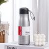 Comercio exterior taza de agua portátil transfronteriza portátil al aire libre para coche caballero termo de acero inoxidable al vacío con cuerda olla para escalar