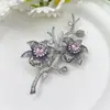 Broche de Flor Fresco y Creativo Desmontable, de Alta Gama, Exquisito y Versátil, Broche de Flor de Ciruelo, Accesorios para Ropa