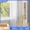 Cortinas Perforadas de Poliéster de Color Sólido Semi-Opacas para Balcón y Dormitorio, Venta al por Mayor