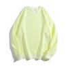 Sudadera de Algodón de Doble Cara de 300 g Cuello Redondo Pulóver Hombro Caído Corte Holgado Pareja/Padre-Hijo Logotipo Personalizado Manga Larga Moderna Versátil