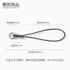 Accesorios para Joyería DIY Tubo Metálico de Círculo Único Cuerda Colorida para Teléfono Móvil Lanyard Pequeño para Muñeca Anillo de Eslinga Hebilla Venta al por Mayor