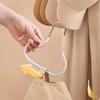 Perchero multifuncional antideslizante para sombreros, gancho para guardar sombreros, colgador para armario, bufanda, bufanda de seda, anilla anticaída