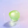 Simulación de paisaje en miniatura, bolsa sorpresa de frutas que brillan en la oscuridad, accesorios de decoración DIY con pegamento de crema temática de alimentos, figuras de resina para escritorio