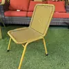 Encosto Trançado de Rattan Sintético Lazer Doméstico Simples Varanda Cadeira Banqueta Pequena Cadeira de Banho Cadeira de Rattan para Crianças e Adultos