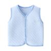 Colete de bebê de 0 a 2 anos, outono e inverno, acolchoado, masculino e feminino, colete de algodão para bebê