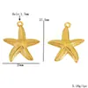 20 Estilos de Pingentes de Estrela-do-Mar em Aço Inoxidável Série Oceano DIY Colares, Brincos, Pingentes, Acessórios para Roupas e Bolsas