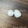 Ovos de Espuma Brancos Sólidos de 6,2 cm Que Ficam em Pé, Ovos Educacionais de Páscoa DIY para Jardim de Infância, Ovos de Espuma