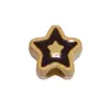 Acrílico DIY Joyería Hecha a Mano Accesorios Pequeños Flor Cuadrado Estrella de Cinco Puntas Cuentas Sueltas Collar de Cuentas Llavero Colgante