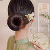Accesorios para el Cabello del Mismo Estilo Horquilla con Borla Adorno para el Cabello Moño Hanfu Cheongsam Cabello Horquilla de Alta Gama Estilo Antiguo Accesorios Paso a Paso para Mujeres